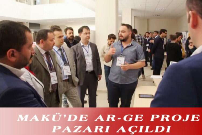 MAKÜ’DE AR-GE PROJE PAZARI AÇILDI