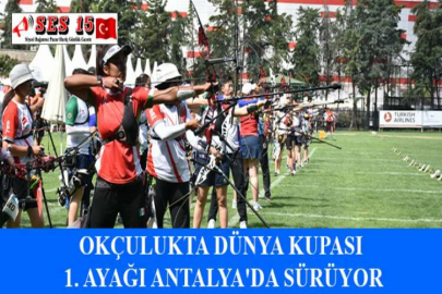 OKÇULUKTA DÜNYA KUPASI 1. AYAĞI ANTALYA'DA SÜRÜYOR