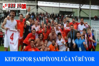 KEPEZSPOR ŞAMPİYONLUĞA YÜRÜYOR