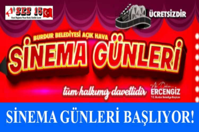 SİNEMA GÜNLERİ BAŞLIYOR!