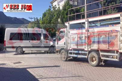 BUCAK'TA TRAFİK KAZASI; 1 YARALI