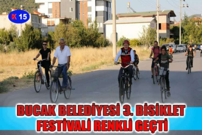 BUCAK BELEDİYESİ 3. BİSİKLET FESTİVALİ RENKLİ GEÇTİ