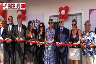 ADANA'DA, ÇOCUKLAR GÜLSÜN DİYE DERNEĞİ ÖNCÜLÜĞÜNDE YAPTIRILAN ANAOKULU AÇILDI