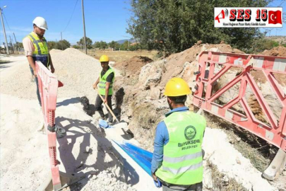 SARIABAT'A 15.250 METRE İÇME SUYU HATTI