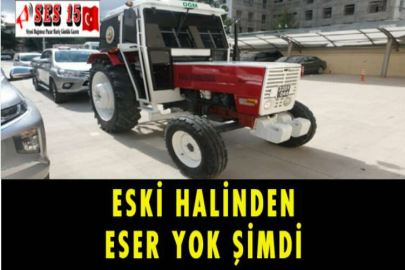 ESKİ HALİNDEN ESER YOK ŞİMDİ