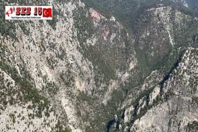 BURDUR'DA KARANLIKDERE KANYONU'NDAKİ ORMAN YANGINI KONTROL ALTINA ALINDI