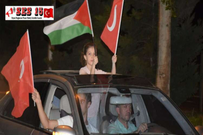 KAHRAMANMARAŞ'TA "FİLİSTİN'E YOLA ÇIK" KONVOYU DÜZENLENDİ