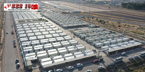 AZERBAYCAN'IN ŞEHİR VE ŞEHİTLERİNİN İSİMLERİ KAHRAMANMARAŞ'TAKİ KONTEYNER KENTTE YAŞATILIYOR