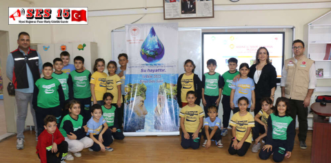 ÖĞRENCİLERE SUYUN ÖNEMİ ANLATILDI