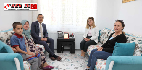 VALİ ÖKSÜZ’DEN ŞEHİT ANNESİNE ZİYARET