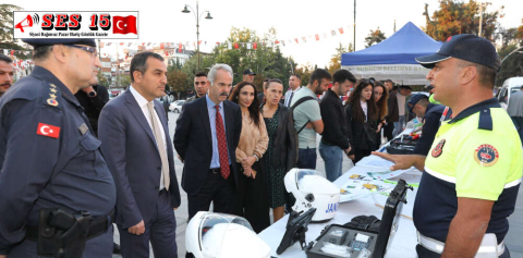 GÜVENLİK GÜÇLERİNDEN 100. YIL ETKİNLİĞİ, VALİ ÖKSÜZ ZİYARET ETTİ