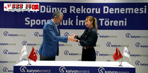 MİLLİ SPORCU ŞAHİKA ERCÜMEN, DÜNYA REKORUNU KALYON ENERJİ SPONSORLUĞUNDA KIRDI