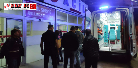 İKİ OTOMOBİLİN ÇARPIŞTIĞI KAZADA 7 KİŞİ YARALANDI