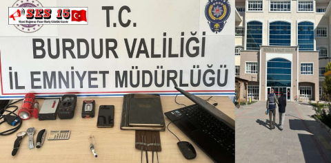 EMNİYET EKİPLERİ HIRSIZLARA GÖZ AÇTIRMIYOR: 1 ŞAHIS TUTUKLANDI