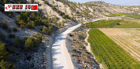 KIRSAL MAHALLELERDE YOL ÇALIŞMALARI SÜRÜYOR