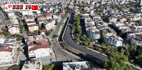 ŞELALE CADDESİ’NE SICAK ASFALT ÇALIŞMASI