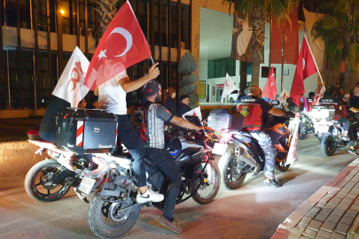 OSMANİYE’DE "CUMHURİYET KONVOYU" DÜZENLENDİ