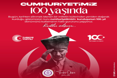 VALİ TÜRKER ÖKSÜZ'ÜN  29 EKİM CUMHURİYET BAYRAMI MESAJI
