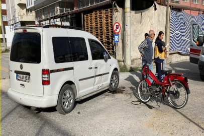 BUCAK’TA TRAFİK KAZASI; 1 YARALI