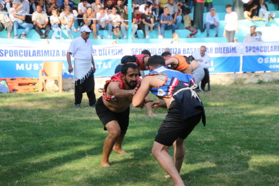 TÜRKİYE ABA GÜREŞİ ŞAMPİYONASI'NIN BAŞPEHLİVANI İBRAHİM GÜLEÇ OLDU