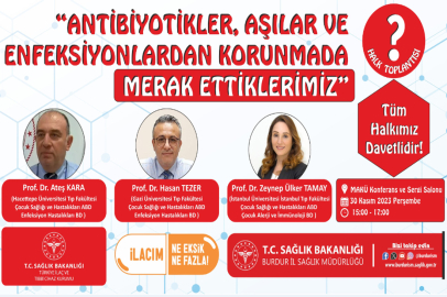 Burdur’da akılcı ilaç kullanımı konulu program düzenlenecek