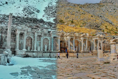 ANTONİNLER ÇEŞMESİ HER MEVSİM BÜYÜLÜYOR ...