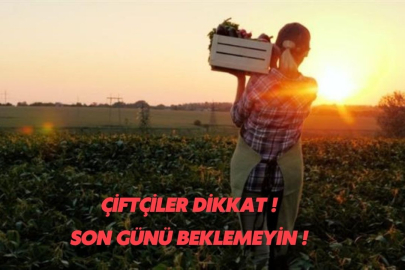 Çiftçiler Dikkat !