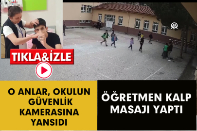 Öğrencinin Kalbi Durdu; Kalp Masajı ile Hayata Döndü