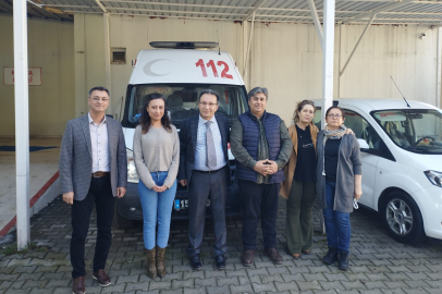 Başkan Yaman’dan hastanelere ziyaret