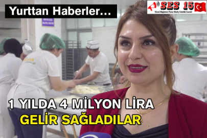 1 Yılda 4 Milyon Lira Gelir Sağladılar