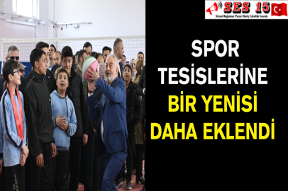 Spor Tesislerine Bir Yenisi Daha Eklendi