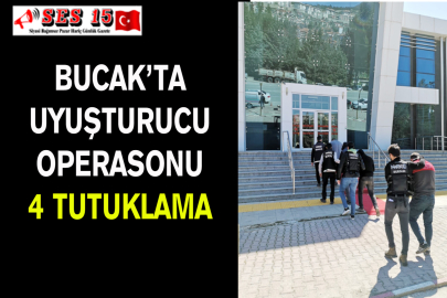 Bucak’ta Uyuşturucu Operasyonu 4 Tutuklama