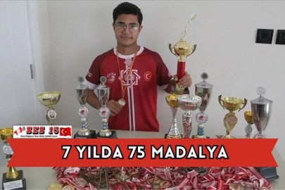 7 Yılda 75 Madalya