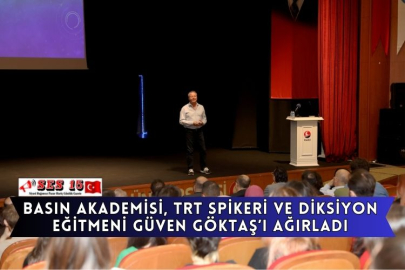 Basın Akademisi, TRT Spikeri ve Diksiyon Eğitmeni Güven Göktaş’ı Ağırladı