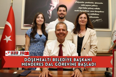 Döşemealtı Belediye Başkanı Menderes Dal Görevine Başladı