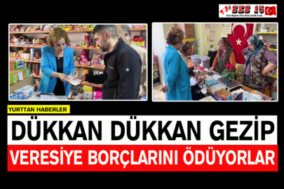 Hayırsever kadınlar 900 kişinin veresiye borcunu ödedi