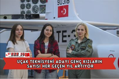 Uçak Teknisyeni Adayı Genç Kızların Sayısı Her Geçen Yıl Artıyor