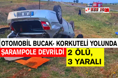 Bucak- Korkuteli Yolunda Kaza: 2 Ölü, 3 Yaralı