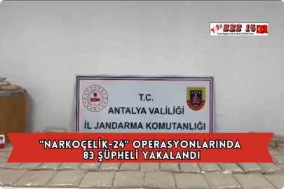 "Narkoçelik-24" Operasyonlarında 83 Şüpheli Yakalandı