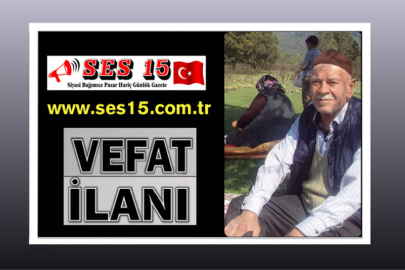 Bucak Vefat İbrahim Öztop (89)