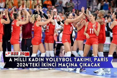 A Milli Kadın Voleybol Takımı, Paris 2024'teki İkinci Maçına Çıkacak