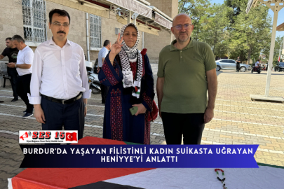 Burdur'da Yaşayan Filistinli Kadın Suikasta Uğrayan Heniyye'yi Anlattı