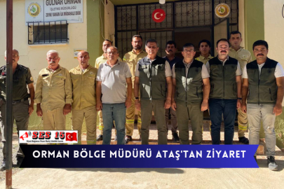 Orman Bölge Müdürü Ataş'tan Ziyaret