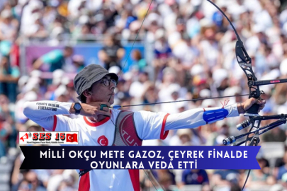 Milli Okçu Mete Gazoz, Çeyrek Finalde Oyunlara Veda Etti