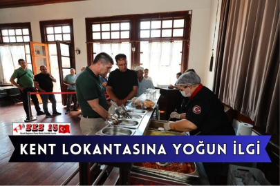 Kent Lokantasına Yoğun İlgi