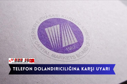 Telefon Dolandırıcılığına Karşı Uyarı