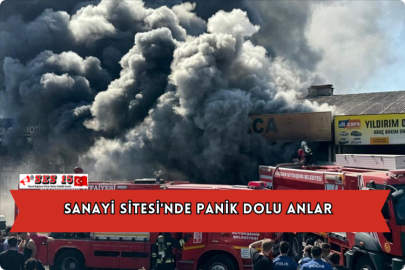 Sanayi Sitesi'nde Panik Dolu Anlar