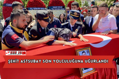 Şehit Astsubay Son Yolculuğuna Uğurlandı