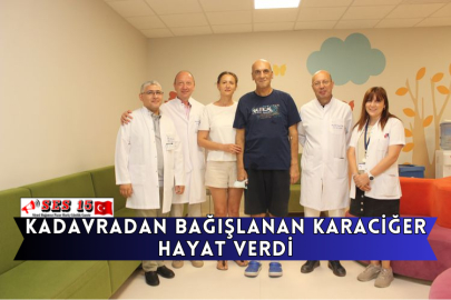 Kadavradan Bağışlanan Karaciğer  Hayat Verdi