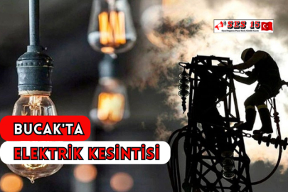 Bucak'ta Elektrik Kesintisi